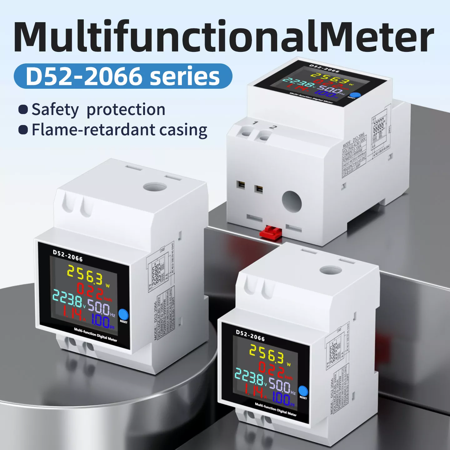 D52 2066 Meter Pelbagai Fungsi